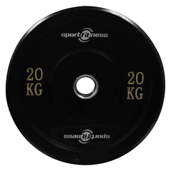 Disco Olímpico en Caucho Macizo 2”