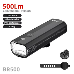 CYCLAMI BR500 Lumen LED Bicicleta Luz Aluminio Recargable