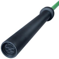 BARRA OLIMPICA CROSS FIT CERAKOTE HOMBRE 20 KG COLOR VERDE