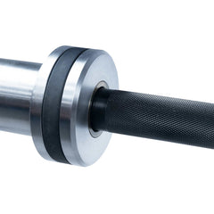 BARRA OLIMPICA CROSS FIT CROMADA HOMBRE 20 KG