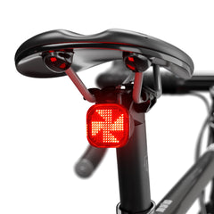 Luz Trasera Inteligente para Bicicleta OEM CY180, Control Remoto, Tipo-C, Impermeable, Advertencia, Múltiples Gráficos