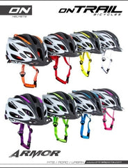 CASCO ON TRAIL ARMOR MONTAÑA RUTA LUZ TRASERA INTEGRADA