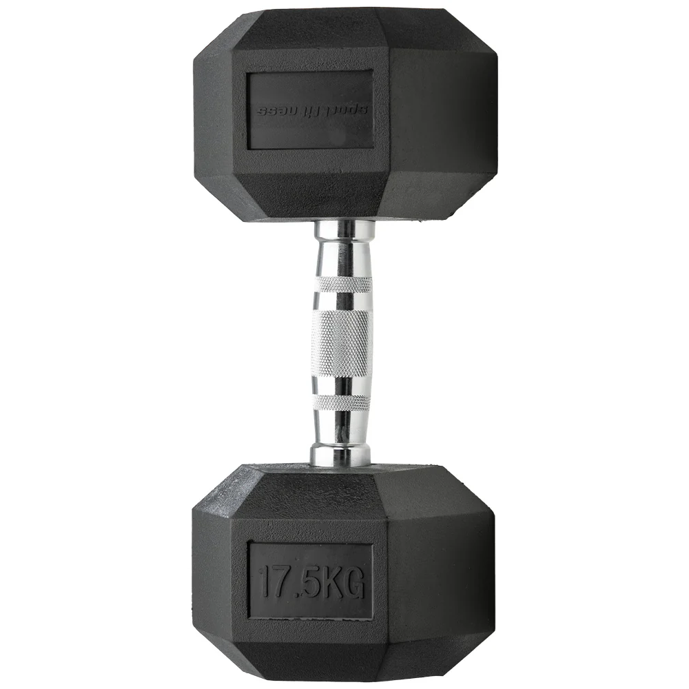 Mancuerna Encauchetada 17.5 kg