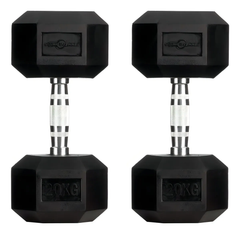 Mancuerna Encauchetada 20 kg