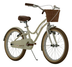 Bicicleta Playera Clasica Gw Rin 20 Beige De 6 A 10 Años