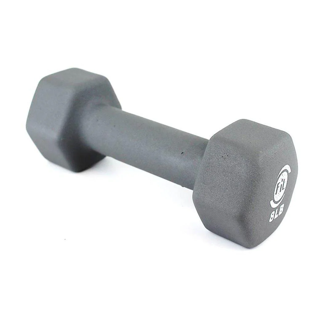 Mancuerna Hexagonal en Neopreno 8LB