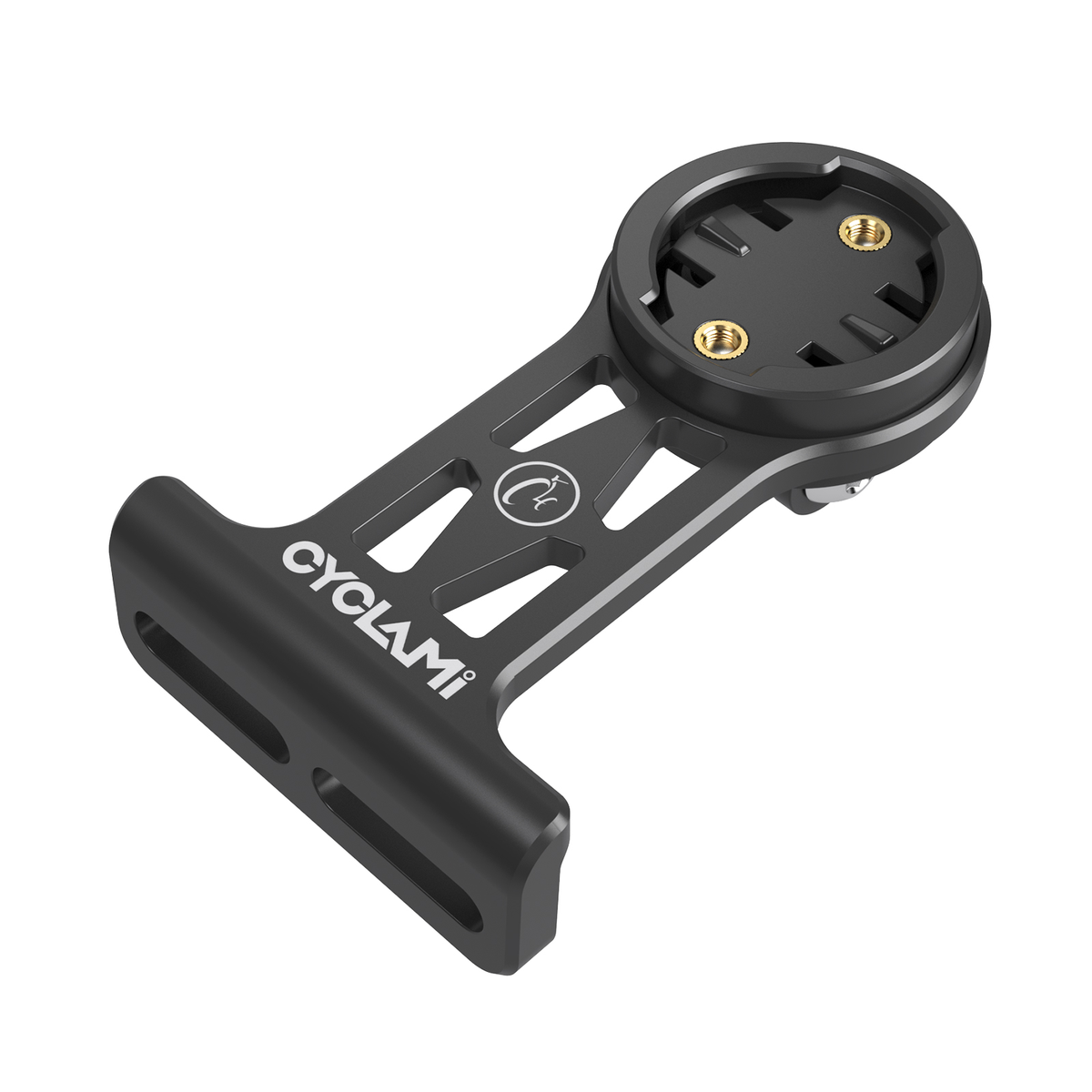 SOPORTE PARA BICICLETA CICLOCOMPUTADOR Y LUZ  POTENCIA 4 TOR ALUMINIO CYCLAMI S8