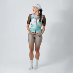 CAMISA CICLISMO MANGA CORTA TERRAIN GRAVEL PARA MUJER