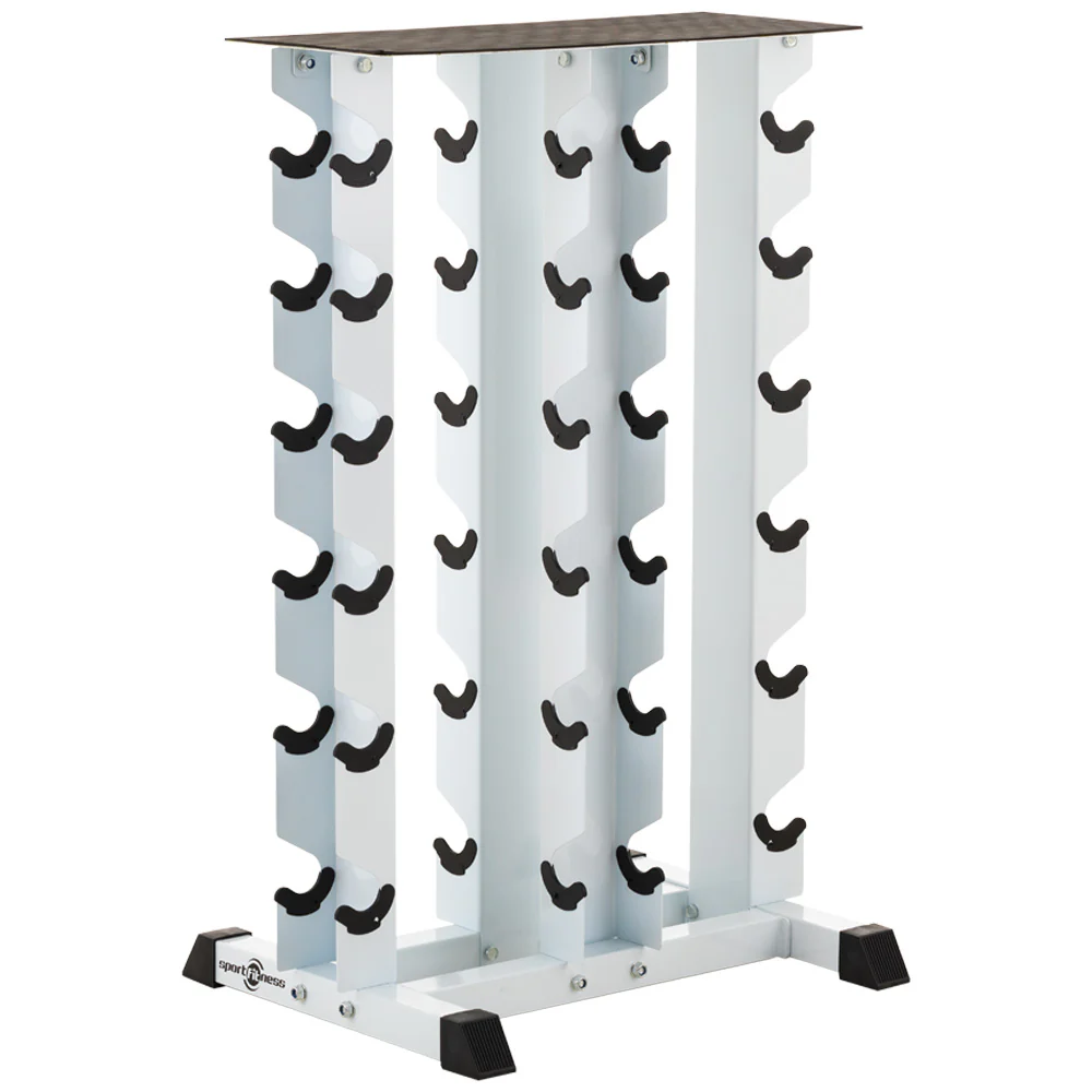 Rack para Mancuernas Hexagonales- Encauchetadas